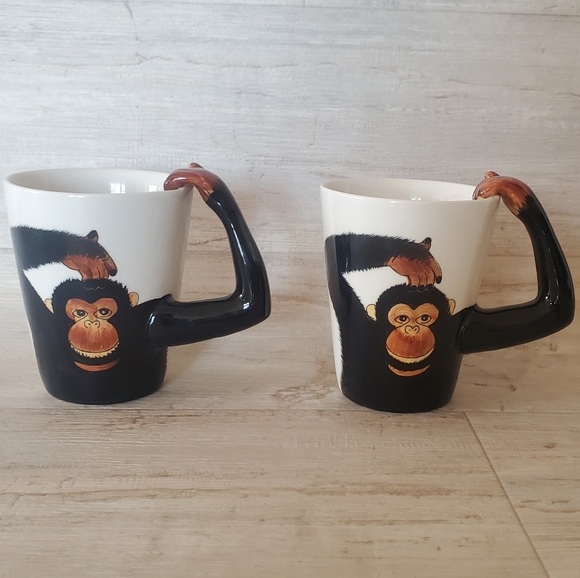 Cost Plus World Market Other - World Market Monkey Mug 12oz